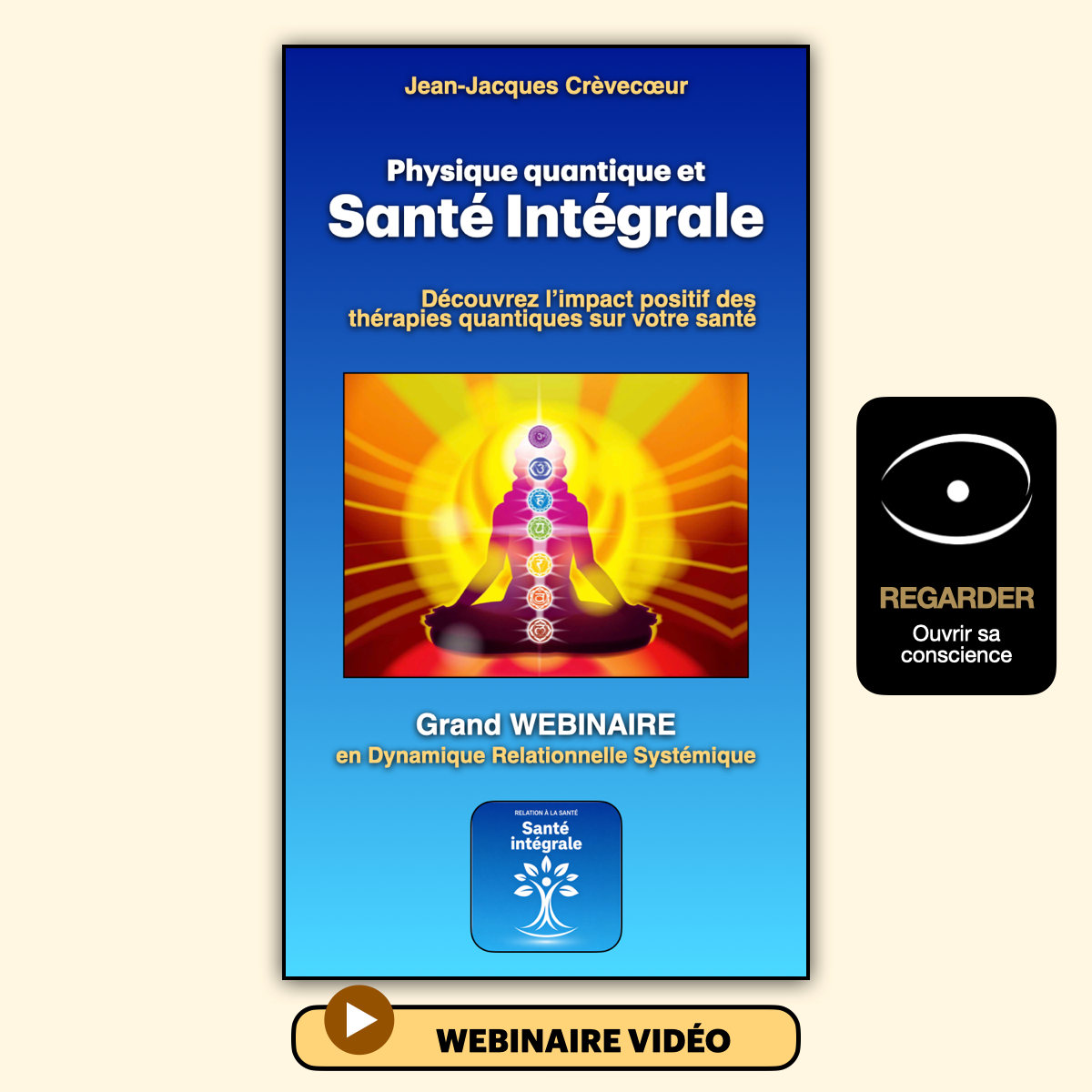 Couverture du livre "Physique quantique et Santé Intégrale" par Jean-Jacques Crèvecoeur