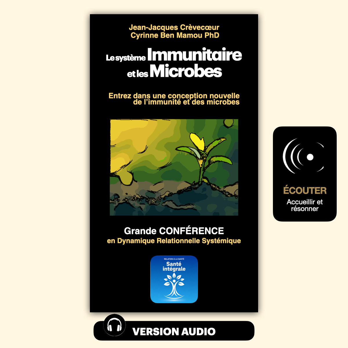 Couverture du livre "Le système Immunitaire et les Microbes" par Jean-Jacques Crèvecoeur