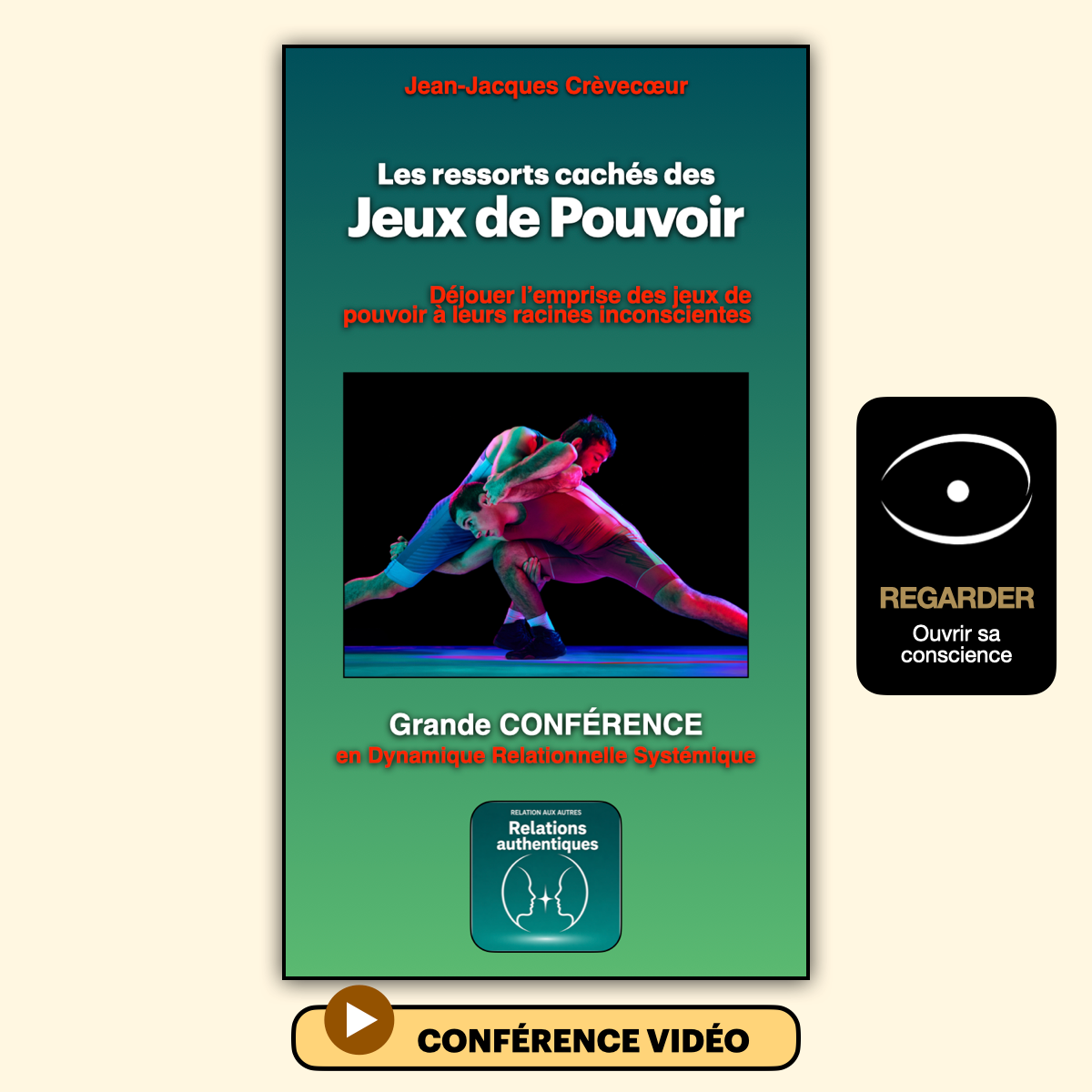 Couverture du livre "Les ressorts cachés des Jeux de Pouvoir" par Jean-Jacques Crèvecoeur